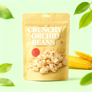 Bolsa personalizada con cremallera de pie al por mayor, bolsa de hojas sueltas para té, galletas, aperitivos, patatas fritas, Doypack, bolsa de embalaje a prueba de olores - Product Image 1