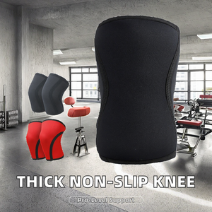 Soporte Profesional para Rodilla de Neopreno Antideslizante de 7MM de Grosor, con Cierre de Tirón para Alivio del Dolor, Compresión y Entrenamiento con Pesas - Product Image 2