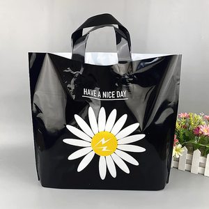 Quần Áo In Logo Tùy Chỉnh Tay Cầm Mềm Có Quai Đeo Mua Sắm Túi Nhựa Đóng Gói Có Tay Cầm Nhiều Màu Sắc Cho Quần Áo - Product Image 3