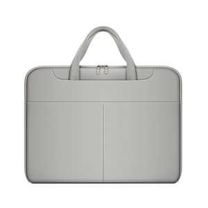 Sac à ordinateur portable en toile imperméable, mallette portable en Oxford souple avec fermeture éclair, mince, unisexe, pour affaires, 15,6 pouces, pour hommes et femmes, mallette scolaire - Product Image 1