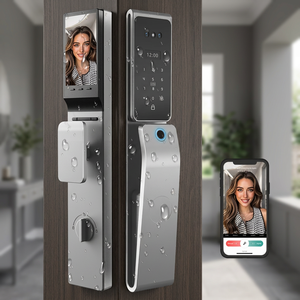 Cerradura Inteligente de Alta Seguridad con Reconocimiento Facial 3D, Totalmente Automática, Cilindro Clase C, Aluminio, Compatible con Tarjeta de Memoria en la Nube y Madera - Product Image 3
