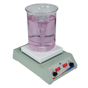 Meilleure vente HSHS-153 agitateur magnétique plaque chauffante Instrument de chauffage médical Panneau en acier inoxydable Logo OEM Équipement de <span class=keywords><strong>test</strong></span> - Product Image 6