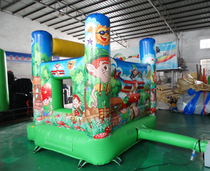Lớn Vui vương quốc động vật chủ đề <span class=keywords><strong>inflatable</strong></span> Lâu Đài <span class=keywords><strong>Bouncy</strong></span> nhà cho bán - Product Image 5
