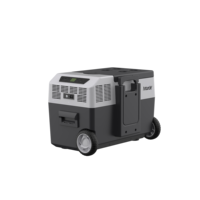 Mini-réfrigérateur/congélateur portable 12V pour voiture, 30/40/50L, personnalisé, pour voyages et camping