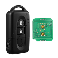 Télécommande de remplacement 2 boutons pour Nissan March Qashqai 285E34X00A/EB30A 433MHz avec puce ID46 4D60 et lame – Vente en gros