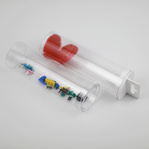 Boîte/tube rond(e)s personnalisés(e)s à effet givré pour autocollants <span class=keywords><strong>de</strong></span> t-shirts/balles <span class=keywords><strong>de</strong></span> tennis, utilisant la transfert thermique et l'impression numérique - Product Image 5