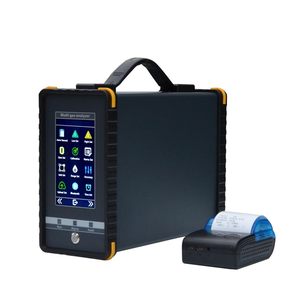 เครื่องวิเคราะห์ก๊าซหลายชนิดแบบพกพา 16-in-1 ตรวจจับก๊าซ NO2 ก๊าซไวไฟ อาร์กอน CH4 SF6 มีเทน CO2 CO- พร้อมปั๊มดูดสำหรับอุตสาหกรรม ตรวจจับก๊าซไอเสีย - Product Image 5
