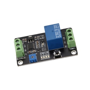 TRM01 DC5V <b>12V</b> 24V Delay Time Relay Self-lockingDelay Timer Relay Relay Delay Trigger <b>Power</b> <b>Supply</b> - Product Image 2