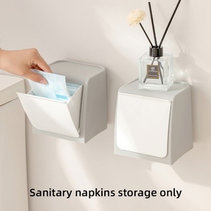 Plastic Hanging <b>Box</b> Wall Mounted <b>Storage</b> <b>Box</b> Multifunction Space-saving Space-saving Compartment <b>Storage</b> - Product Image 3