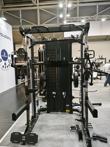 Máquina Smith Multifuncional com Rack de Força, Pilha de Pesos de 360kg e Estrutura de 400kg para Uso Doméstico - Product Image 5