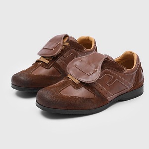Zapatos Casuales de Hombre 2027 Retro con Parches de Cuero Vacuno, Diseño Kiltie, Acabado Encerado Desgastado y Amortiguación Evergreen - Product Image 3