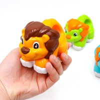 Zhiqu unisexe Lion voiture décrochage éducatif inertie jouet pour 5-7 ans bébés ABS plastique fait fonction de Friction 1:26 échelle 110V