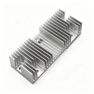 Dissipateur thermique en aluminium extrudé anodisé 6061 6063, fraisé, pour boîtier, avec matrice d'extrusion - Product Image 1