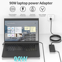 Cargador de ordenador portátil al por mayor 19,5 V 6.15a 120W adaptador de corriente de ordenador portátil de PIN azul para cargador de ordenador HP
