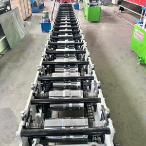 Machine de formage automatique de roulements PLC HAUAN pour plaques de fixation de plafond de villa en acier léger, haute productivité, 380V - Product Image 5