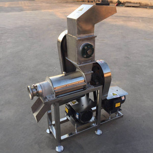 Stainless Steel Spiral Juicer Machine For Fruit Processing Plant High Productivity <b>Juice</b> <b>Extractor</b> With Motor - Product Image 2