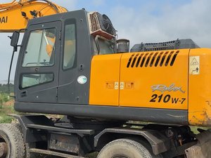 Usato 21 tonnellate <span class=keywords><strong>HYUNDAI</strong></span> 210W-7 escavatore ruote usate macchine edili <span class=keywords><strong>HYUNDAI</strong></span> 210W-7 in magazzino - Product Image 6