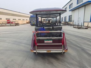 Export Electric Classic Antique Car CE <b>Certification</b> Manufacturer Direct Sales Classic Black Electric Antique Car Shuttle Bus - Product Image 4