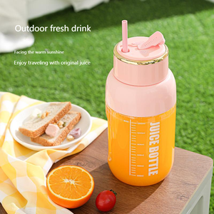 Household Wireless USB Rechargeable Outdoor Portable Juicer with Large Capacity Fruit <b>Juice</b> <b>Machine</b> Mixing Cup for Travel Office - Product Image 1