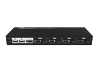 Commutateur KVM MT-VIKI DP 4 ports 4K 60Hz en métal, convertisseur USB pour ordinateur portable 4x1 pour commutateur