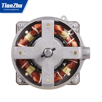 Moteur de ventilateur de table de bureau électrique monophasé 110V 220V en cuivre/aluminium, vente en gros d'usine, pièces de moteur de ventilateur