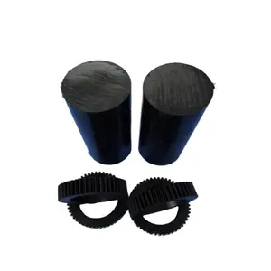 Precision Black POM Derlin Plastic Pinion Gear Plastic Spur Gear for Machinery