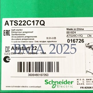 Arrancadores de Motor ATS22C17Q Soft con Voltaje de Control 170A 440V-220V para 50/60Hz IP00 - Product Image 4