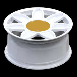 Cerchi in Lega OEM 5x112 Design a Girasole, Cerchioni Sportivi Colorati per Auto, Bianchi per Mk7 Gti Golf 7 Nissan Qashqai <span class=keywords><strong>J11</strong></span> - Product Image 5