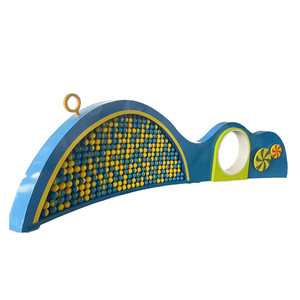 Mur de balles interactif pour l'extérieur, équipement de jeu éducatif pour enfants pour les parcs à thème - Product Image 1