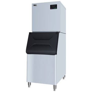 Máquina de Hielo Comercial de Acero Inoxidable, Tipo Split, Producción de 220 kg, Almacenamiento de 140 kg, para Hotel, Cafetería, Bar - Product Image 1
