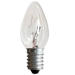 C7 Machine Instrument petite <span class=keywords><strong>ampoule</strong></span> halogène E14/E12 capot en verre 220V 10W & 110V 7W Machine à coudre lampe en cristal de sel - Product Image 2