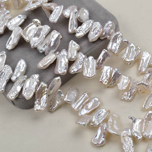 Perlas de Agua Dulce Barrocas Irregulares de Zhuji, 28 Agujeros, Perlas de Pétalo Dispersas, Coloridas, Ligeras, para Manualidades - Product Image 1