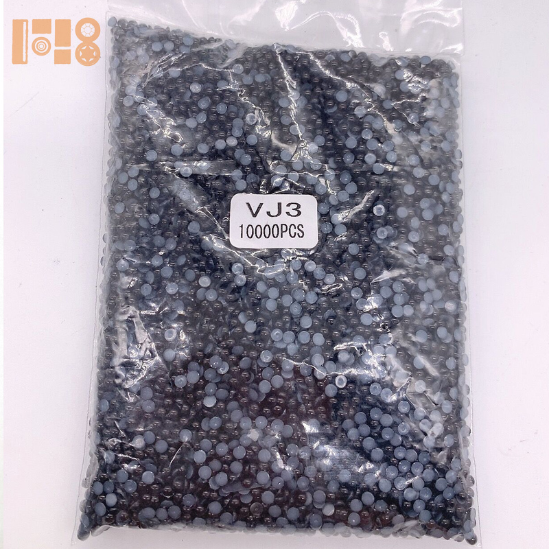 Loose Half Round Shape Flat Back