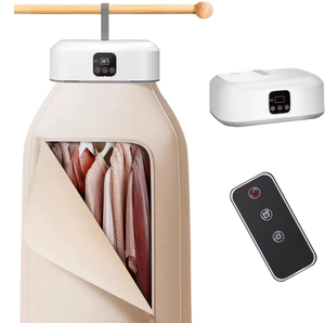 Mini Plastic Household Drying Machine <strong>Hanging</strong> <strong>Clothes</strong> <strong>Dryer</strong> with Multiple Timed Drying Modes Portable Electric - Product Image 4