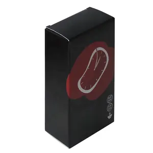 Promotion Customized Sale Uv Vanishing Cmyk Cardboard Paper Box Printing Black Luxury Foldable Condom Box For Small Big Business