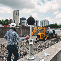 Prix usine RS485 4-20mA 0-5V Microphone industriel surveillance de l'environnement IOT détecteur de bruit et de niveau sonore capteur de bruit