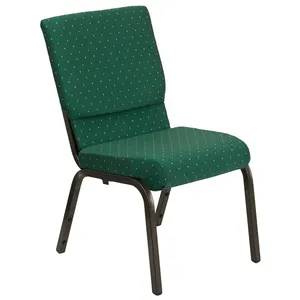 En ucuz yeşil ucuz kilise minber sandalyeler/birbirine kilise sandalyeleri geri Pocket ile
