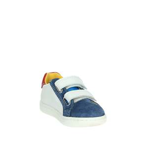 Falcotto Children's Sneakers White Blue Velcro Closure Casual <b>Shoes</b> - Product Image 5