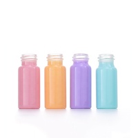 Botol Semprot Kaca Pink Hemat Biaya 10ml Botol Kaca Kosong Warna-warni dengan Semprotan Bambu
