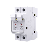 Fusible Chint de haute qualité avec boîtier ignifuge et porte-fusible monté sur rail RT28N-32X léger 500V 32A 50HZ/60HZ