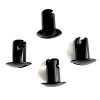 Nouveau Foracing 5/16'' .450'' Fixation Dzus en aluminium noir à 1/4 de tour, verrouillage rapide, composant pour voiture de sprint