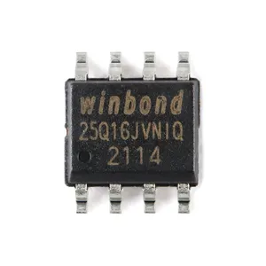 HXC IC FLASH 16MBIT SPI/QUAD 8SOIC W25Q16JVSNIQ TR ใหม่ชิปต้นฉบับสต็อกไอซีอิเล็กทรอนิกส์แบบรวม - Product Image 1