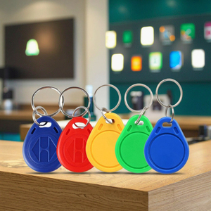 Tùy chỉnh cổ điển RFID Keychain NFC keyfob Mini <span class=keywords><strong>ABS</strong></span> <span class=keywords><strong>Tag</strong></span> 125Khz 13.56MHz tk4100 thanh toán không thấm nước khách sạn kinh doanh <span class=keywords><strong>Tag</strong></span> 2-5cm đọc - Product Image 6