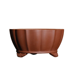 Handmade Chinese Yixing Purple <b>Clay</b> Bonsai <b>Pot</b> Classic Antique Style Desktop Planter - Product Image 5