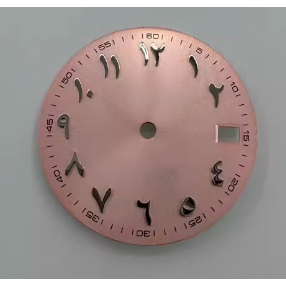 28.5mm Roman <b>Scale</b> Green Luminous Dial for NH35 NH36 <b>Mechanical</b> Watches Watch Parts Accessory - Product Image 3