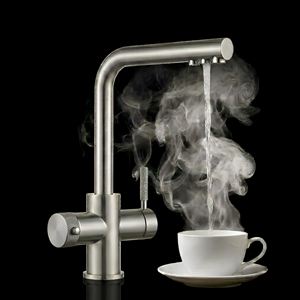 Grifo de Cocina Moderno de Acero Inoxidable 304 con un Solo Manípulo, 4 en 1, para Agua Filtrada, Hervida y Potable - Product Image 2