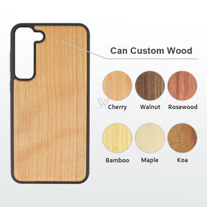 Étui de téléphone personnalisé en bois de bambou avec gravure Laser pour <span class=keywords><strong>Samsung</strong></span> A53 <span class=keywords><strong>54</strong></span> <span class=keywords><strong>5G</strong></span> - Product Image 5