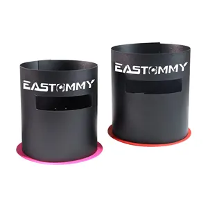EASTOMMY-Juego de lanzamiento de disco, bolsa de cojín con cordón para juegos de escritorio al aire libre, con pequeño disco volador