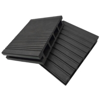 Plancher en WPC Co-extrudé Ignifuge et Imperméable 135H25-B, Installation par Clic, Moderne et Sûr, pour Balcon et Terrasse