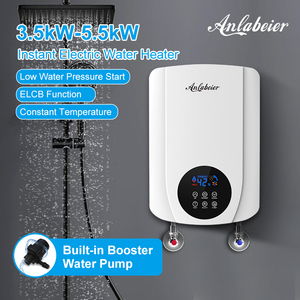 Calentador de Agua Eléctrico de Alta Eficiencia con Bomba de Agua, Elemento de Cobre Rojo Anlabeier y Diseño de Fácil Operación - Product Image 6